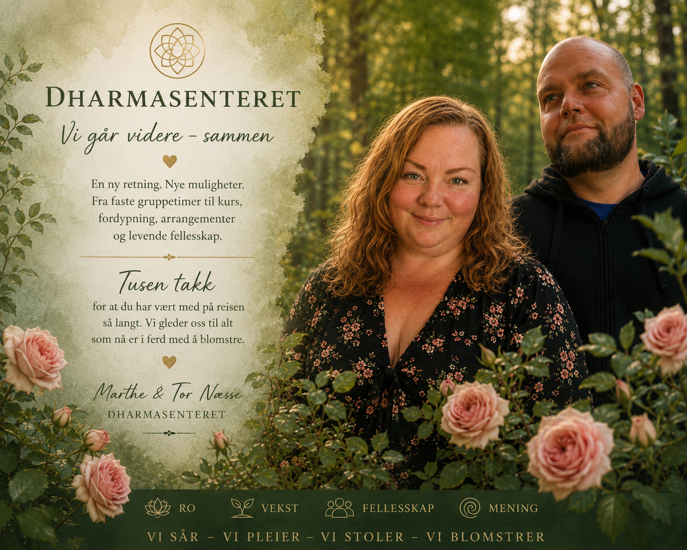 Marthe og Tor Næsse. Healing, gongbad, Reading, Spirituell veiledning
